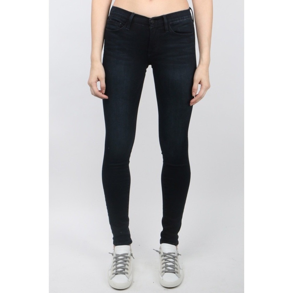FRAME Jeans, Denim le Skinny De Jeanne Jeans, Low Rise, Manor Avenue, Size 28